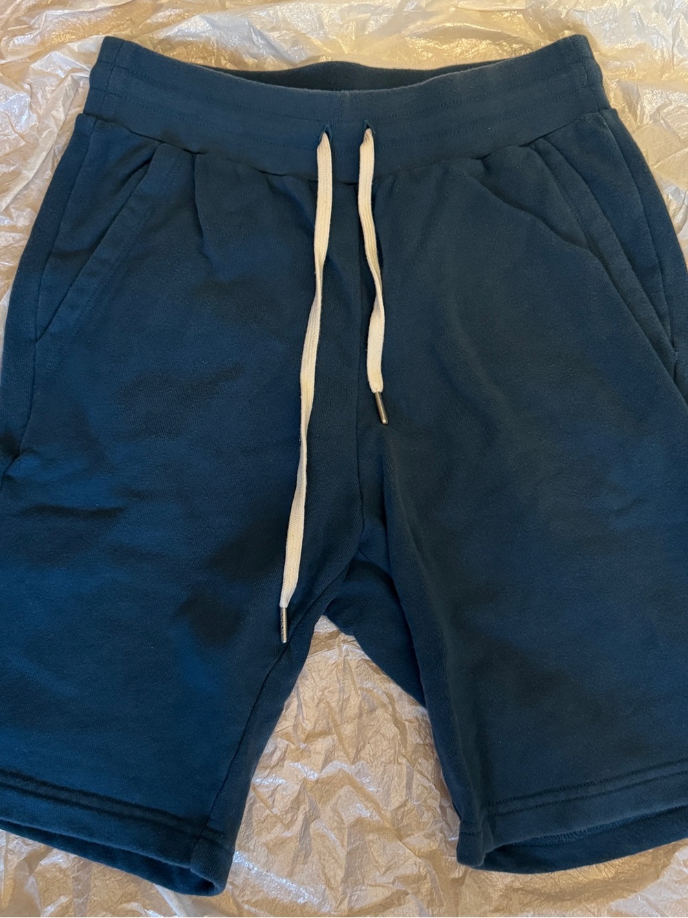 John Elliot Sweat Shorts Teal  Sz 2 Medium